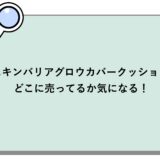 スキンバリアグロウカバークッションがどこに売ってるか気になる！
